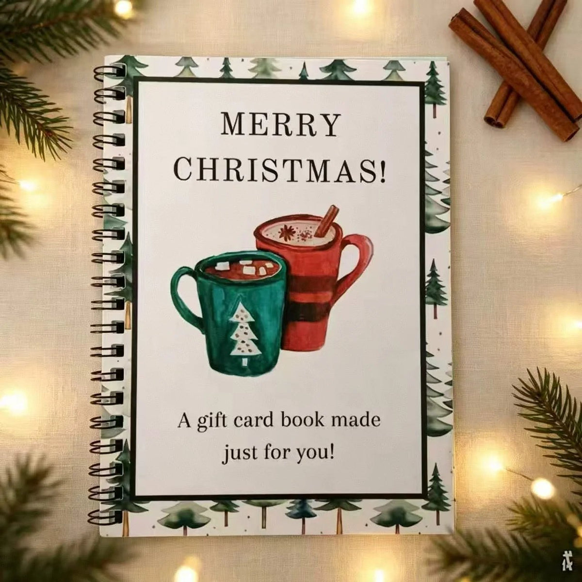 🎁LAST DAY 49% OFF🎅 Christmas Gift Card Book
