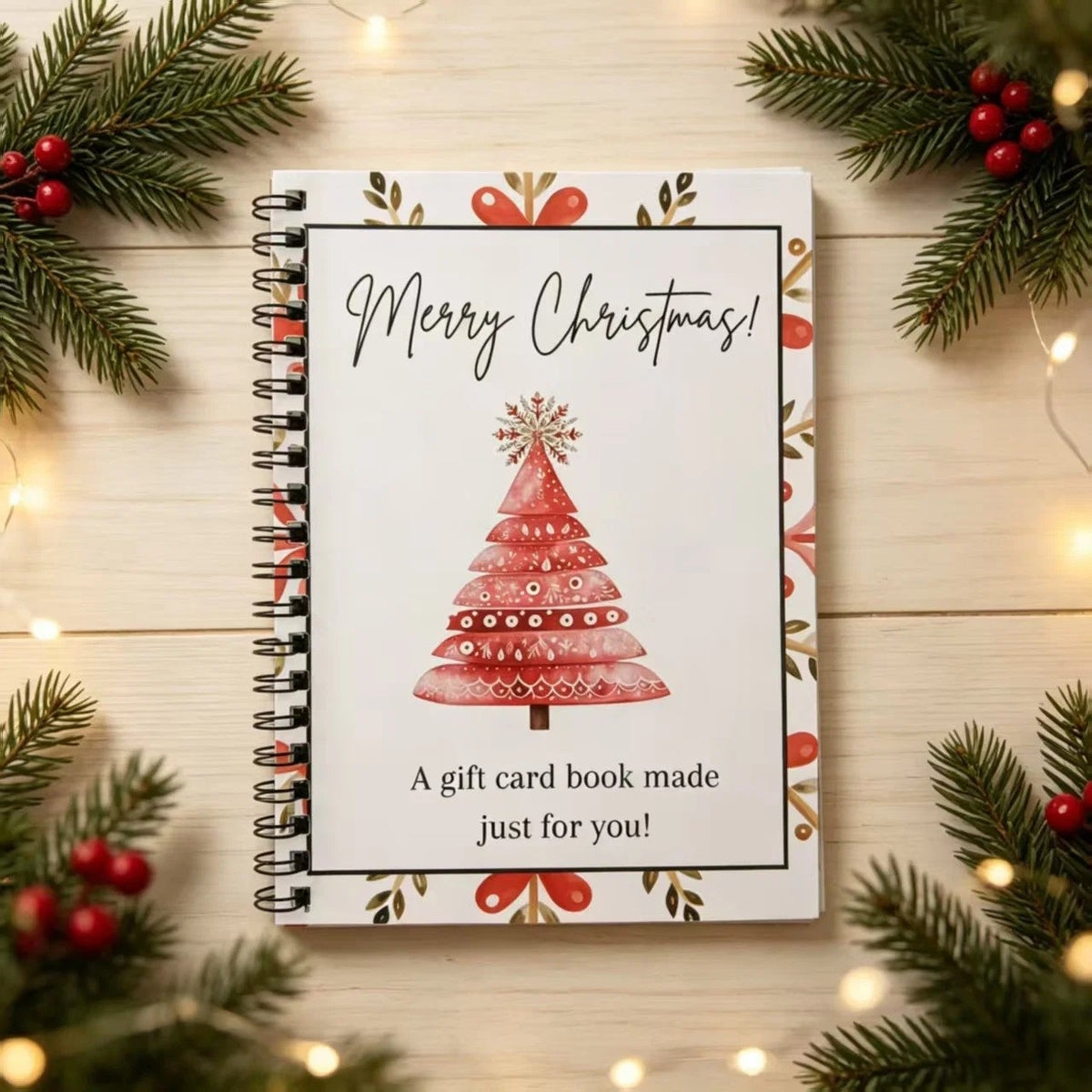 🎁LAST DAY 49% OFF🎅 Christmas Gift Card Book