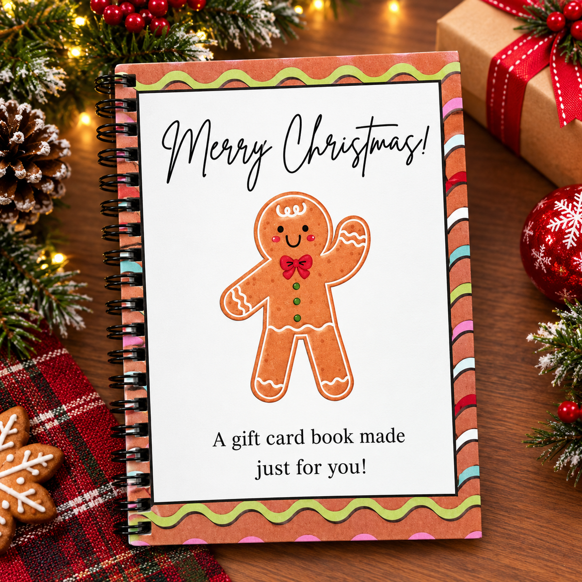 🎁LAST DAY 49% OFF🎅 Christmas Gift Card Book