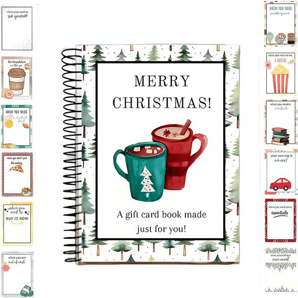 🎁LAST DAY 49% OFF🎅 Christmas Gift Card Book
