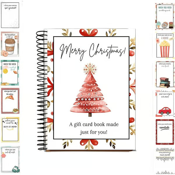 🎁LAST DAY 49% OFF🎅 Christmas Gift Card Book