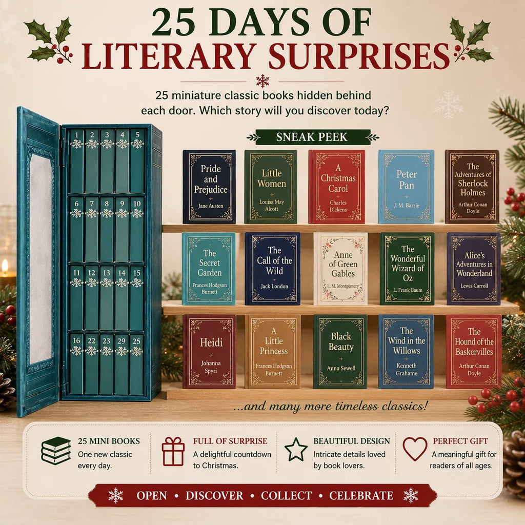 🎁📚 25-Day Mini Book Advent Calendar – A Book Lover's Christmas Countdown