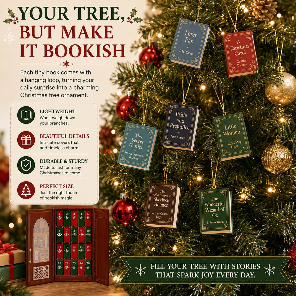 🎁📚 25-Day Mini Book Advent Calendar – A Book Lover's Christmas Countdown