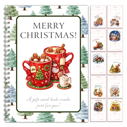 🎁LAST DAY 49% OFF🎅 Christmas Gift Card Book