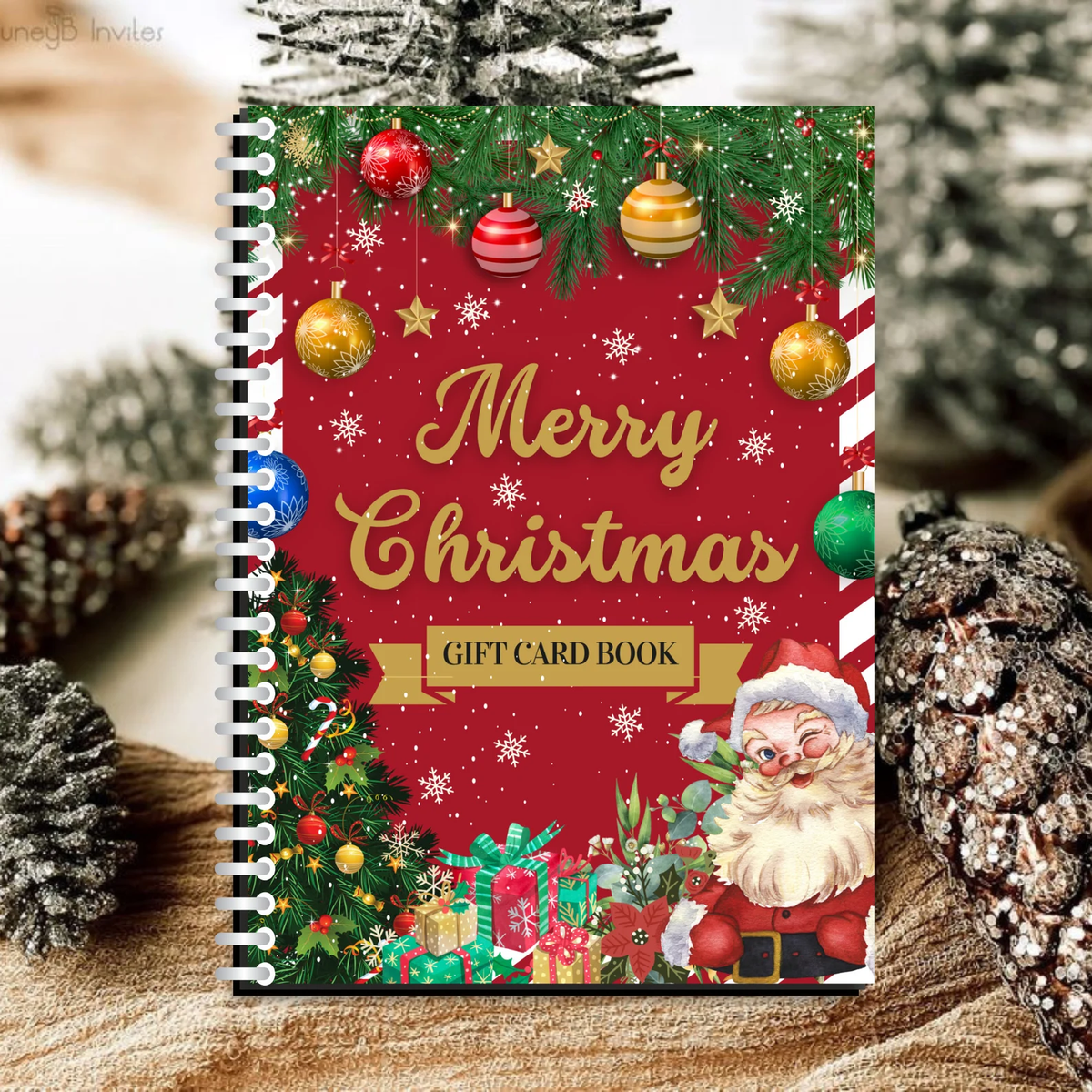 🎁LAST DAY 49% OFF🎅 Christmas Gift Card Book