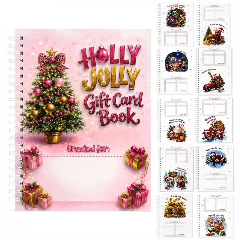 🎁LAST DAY 49% OFF🎅 Christmas Gift Card Book